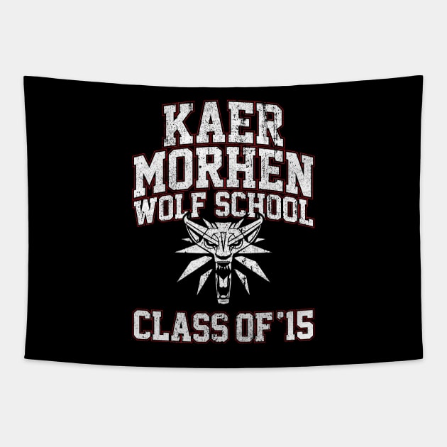 Kaer Morhen Class of 15 Tapestry by huckblade