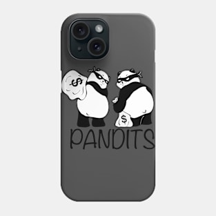 Panda Bandits (pandits) Making Off With The Booty Phone Case