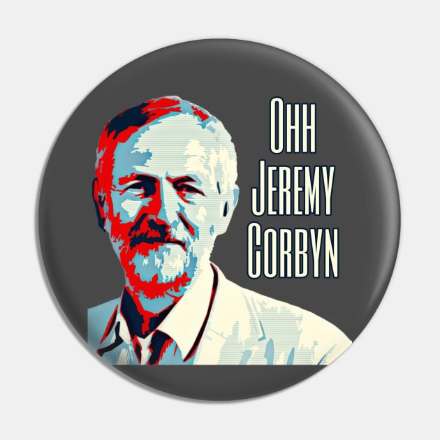 Ohh Jeremy Corbyn Pin by RainbowRetro