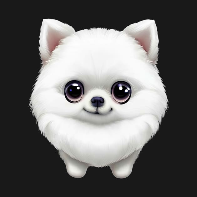 Pomeranian Cuteness Overload by Art By Mojo