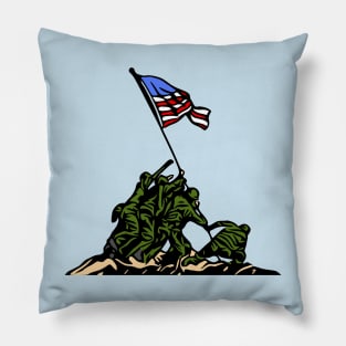 Iwo Jima Memorial Pillow