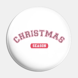 Retro Christmas Season Pin