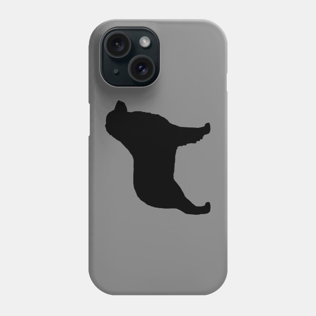 Australian Shepherd Silhouette Phone Case by Coffee Squirrel