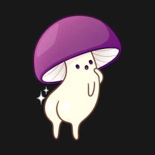 Russula Mushroom Booty Butt T-Shirt