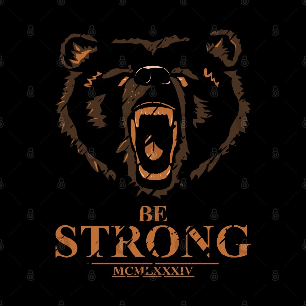 Be Strong Bear by aidsch