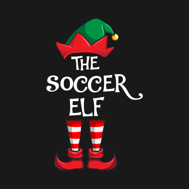 Soccer Elf Matching Family Christmas Sporty by hazlleylyavlda