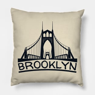 New York state Brooklyn Pillow