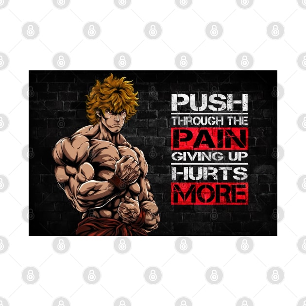 Martial Arts Fighter Motivation Quotes - Anime Wallpaper by KAIGAME Art