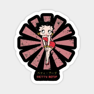 Betty Boop Retro Japanese Magnet