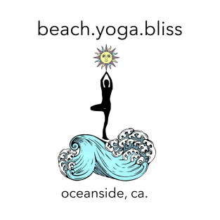 beach.yoga.bliss T-Shirt