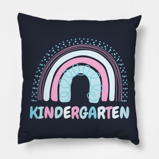 Kindergarten, First day of Kindergarten, First Day Of Preschool, Kindergarten Rainbow Back to School Gift Pillow