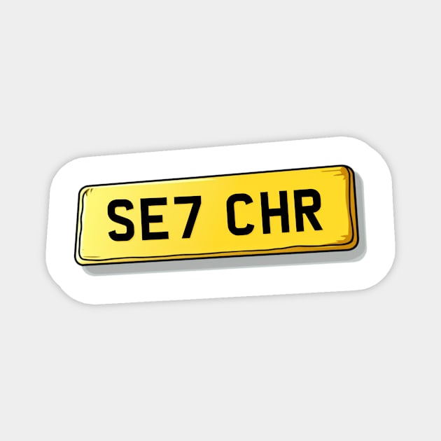 SE7 CHR Magnet by We Rowdy