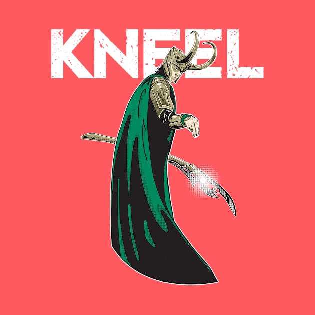 Kneel! by Heaze Tees