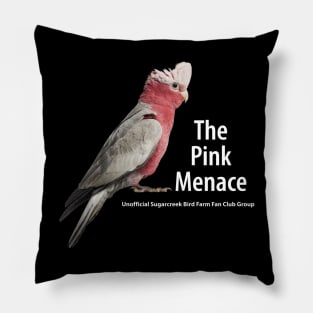 pink menace Pillow