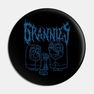 Grannies Metal Pin