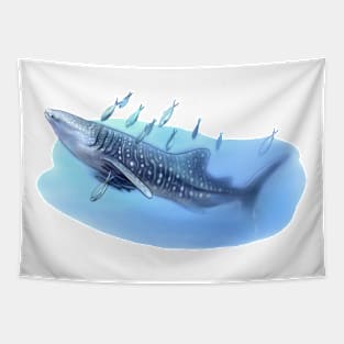 Whaleshark SCUBA Tapestry