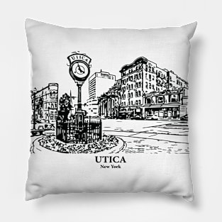 Utica - New York Pillow