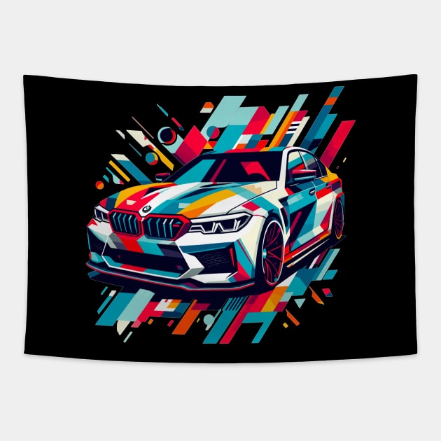 BMW M5 Tapestry by Vehicles-Art