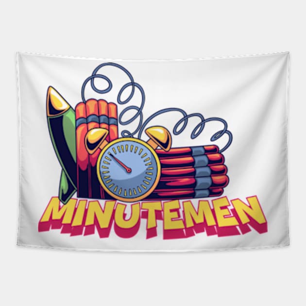 Minutemen Tapestry by BlockersPixel