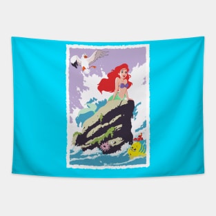 Mermaid Princess Tapestry