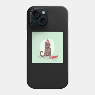 Christmas cat Phone Case