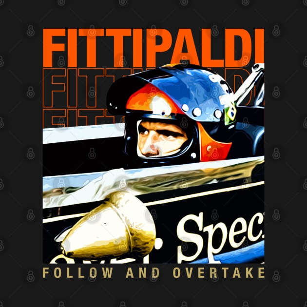 Emerson Fittipaldi 1972 Champion Retro by stevenmsparks