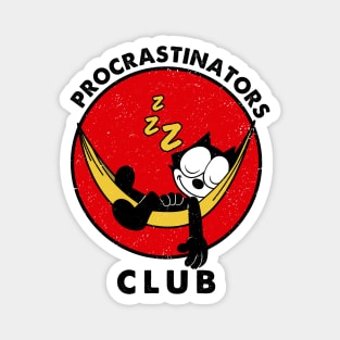 Felix the Cat - procrastinators club Magnet