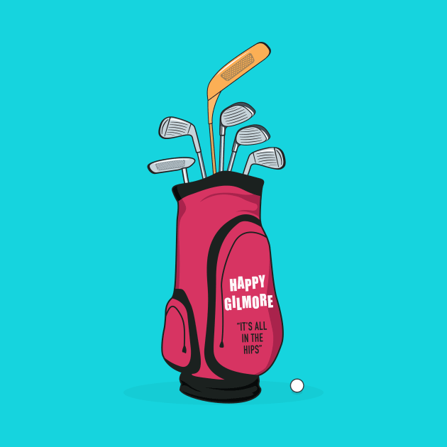 Happy Gilmore - Alternative Movie Poster by MoviePosterBoy