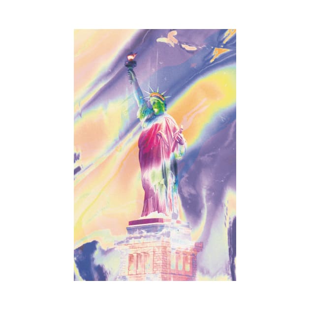 Statue of Liberty (Abstract) by Widmore