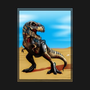 Cyborg Zombie T-Rex T-Shirt