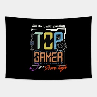 Gamer Top Video Gamer Tapestry