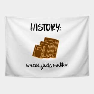 history where facts matter Tapestry