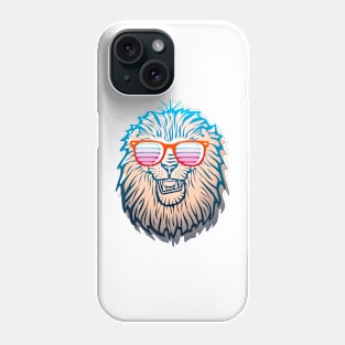 lion having a party Phone Case