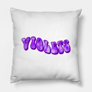 NYU tie dye Pillow