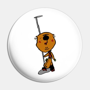 PRANCIN' POOH Pin