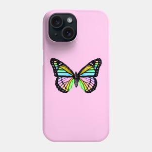 Rainbow butterfly Phone Case