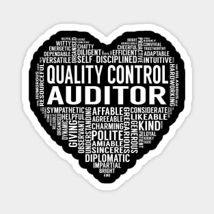 Quality Control Auditor Heart Magnet