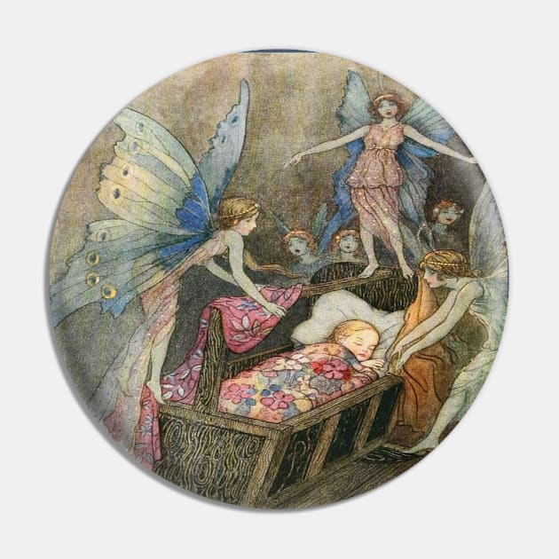 Warwick Goble Fairy Tale Artwork Pin by PaperMoonGifts