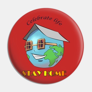 Celebrate life Pin