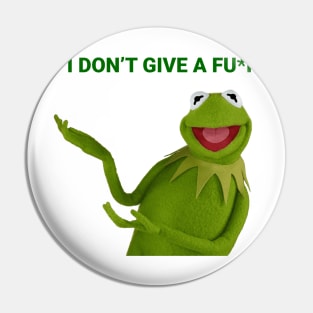 I Don't Give a Fu*k - Cartoon Characters Pin