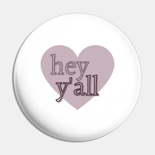 hey y'all Pin