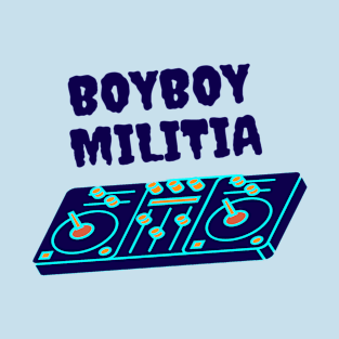 Boyboy Militia - Vinyl collection (blue) T-Shirt