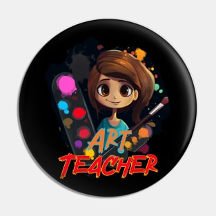 Art Teacher Pin