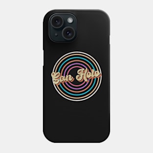 vintage circle line color San Holo Phone Case