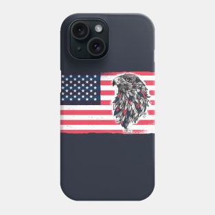 american shirt, american flag, eagle shirt, gift, Unisex T-Shirt Phone Case