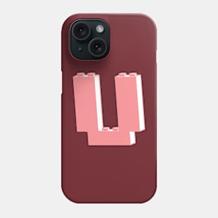 THE LETTER U Phone Case