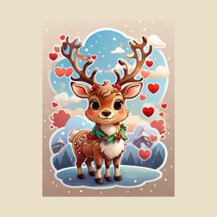 Christmas Reindeer T-Shirt