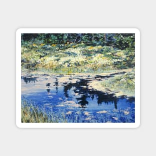 Lily Pond Magnet