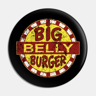 BIG BELLY BURGER (arrow) GRUNGE Pin