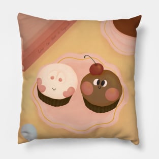 Cupcake tea time Pillow